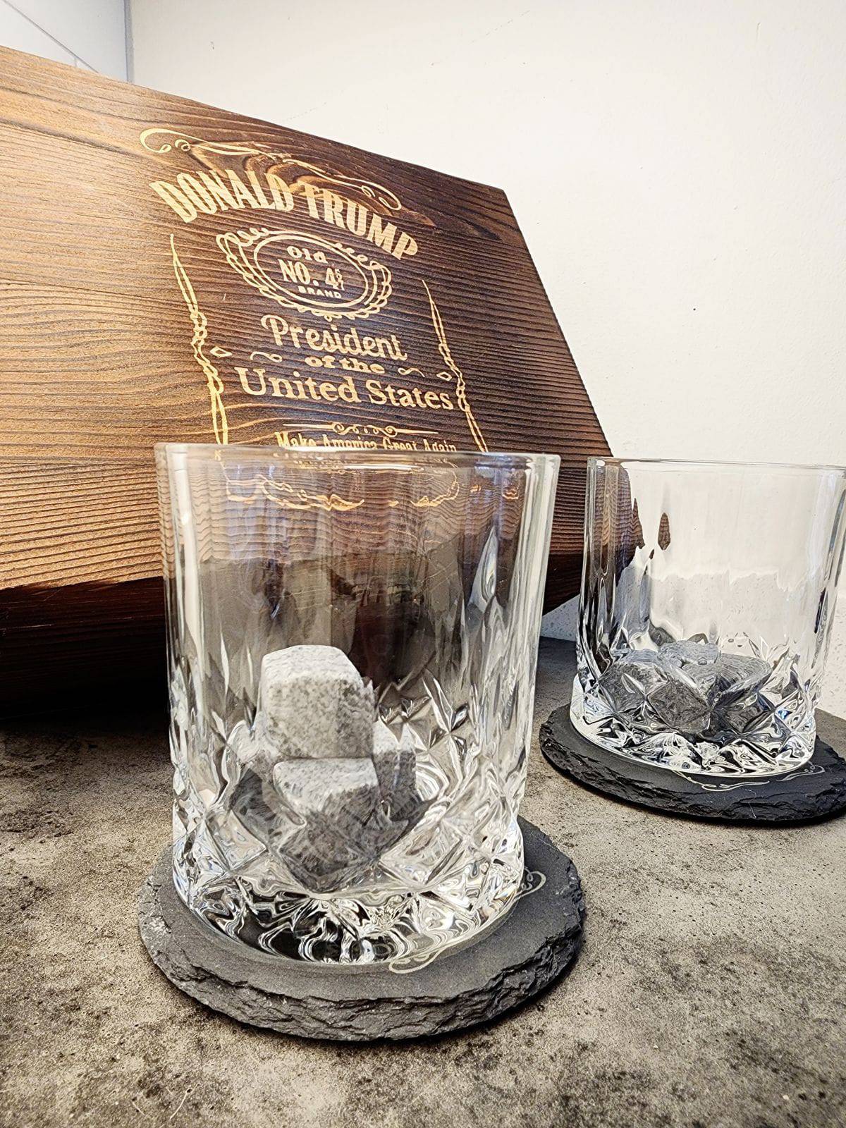 Whiskey Jack Daniel's Trump Edition Gift Set - Wellness Hives