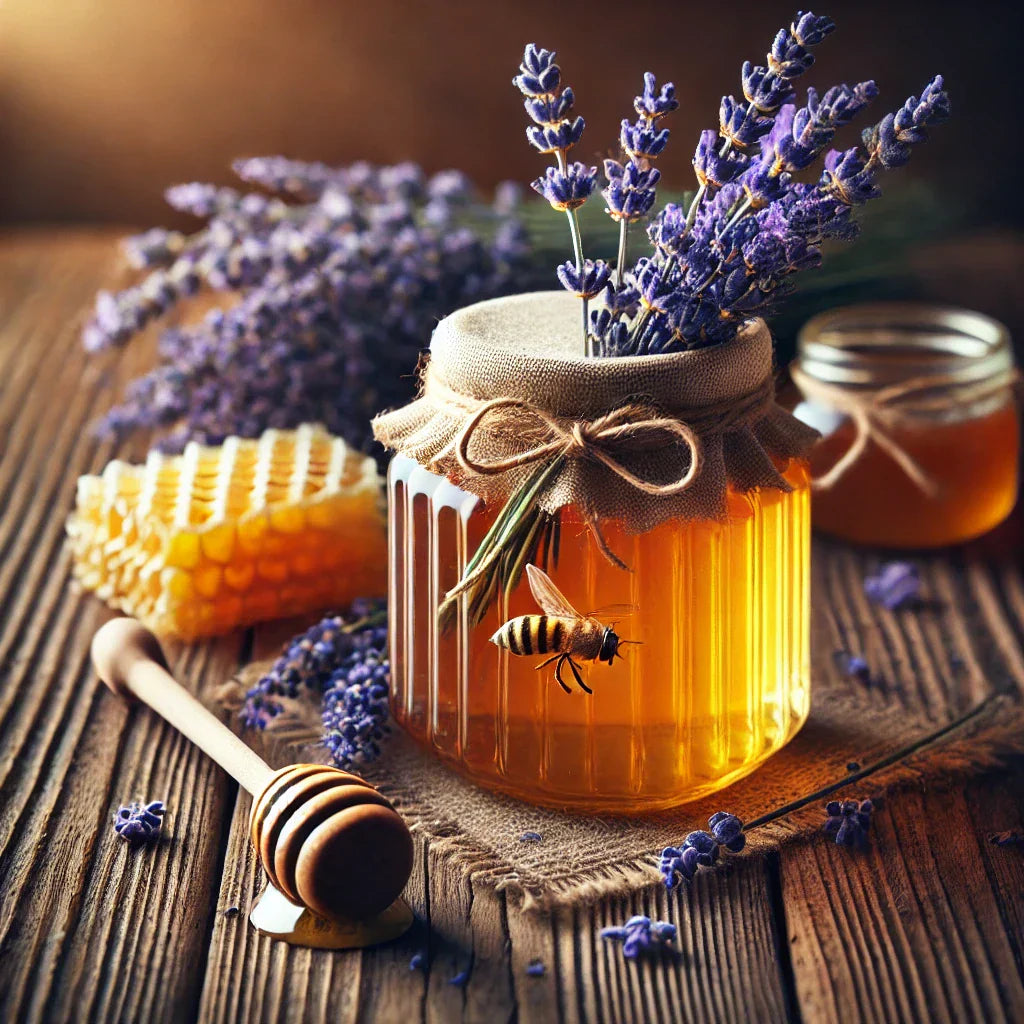 Lavender Infused Raw Honey: Stress, Sleep, and Immunity