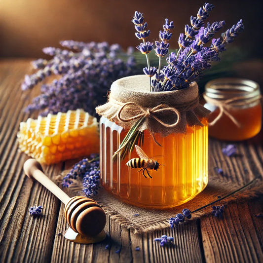 Lavender Infused Raw Honey: Stress, Sleep, and Immunity