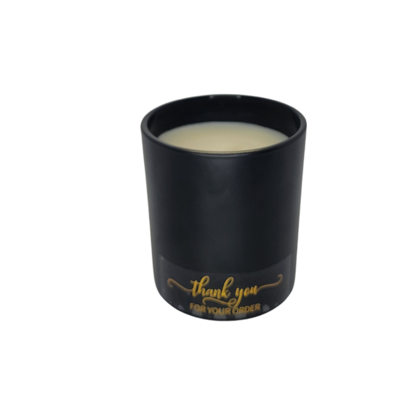 Black jar hand made organic 10oz candles