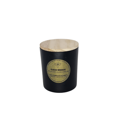 Black jar hand made organic 10oz candles