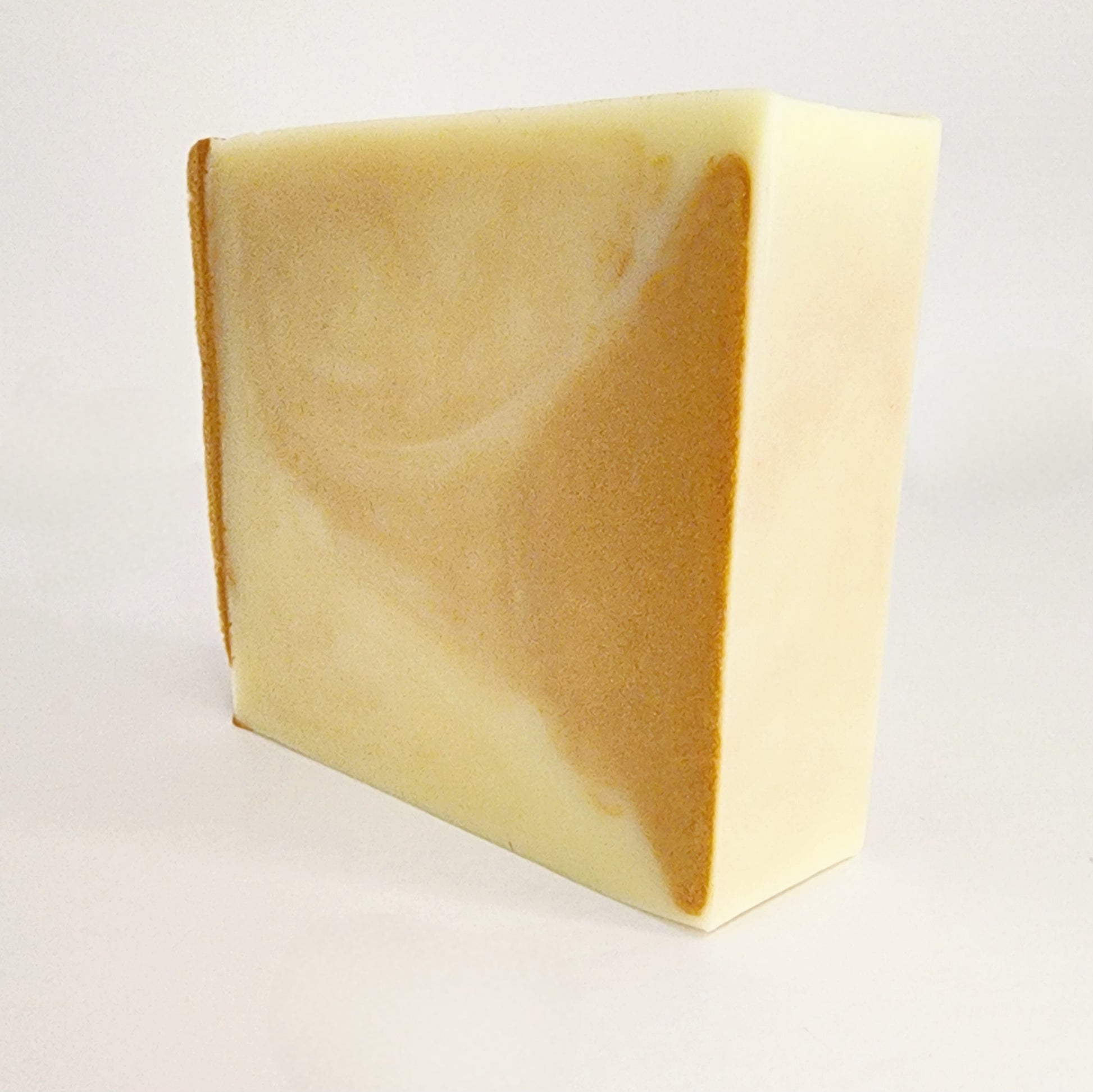 Yellow Organic Soap bar called spring infusion 