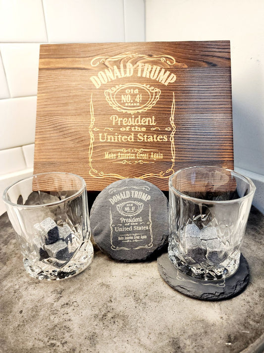 Wellness Hives · Products · Premium Whiskey Jack Daniel's Donald Trump Edition Gift Set · Shopify
