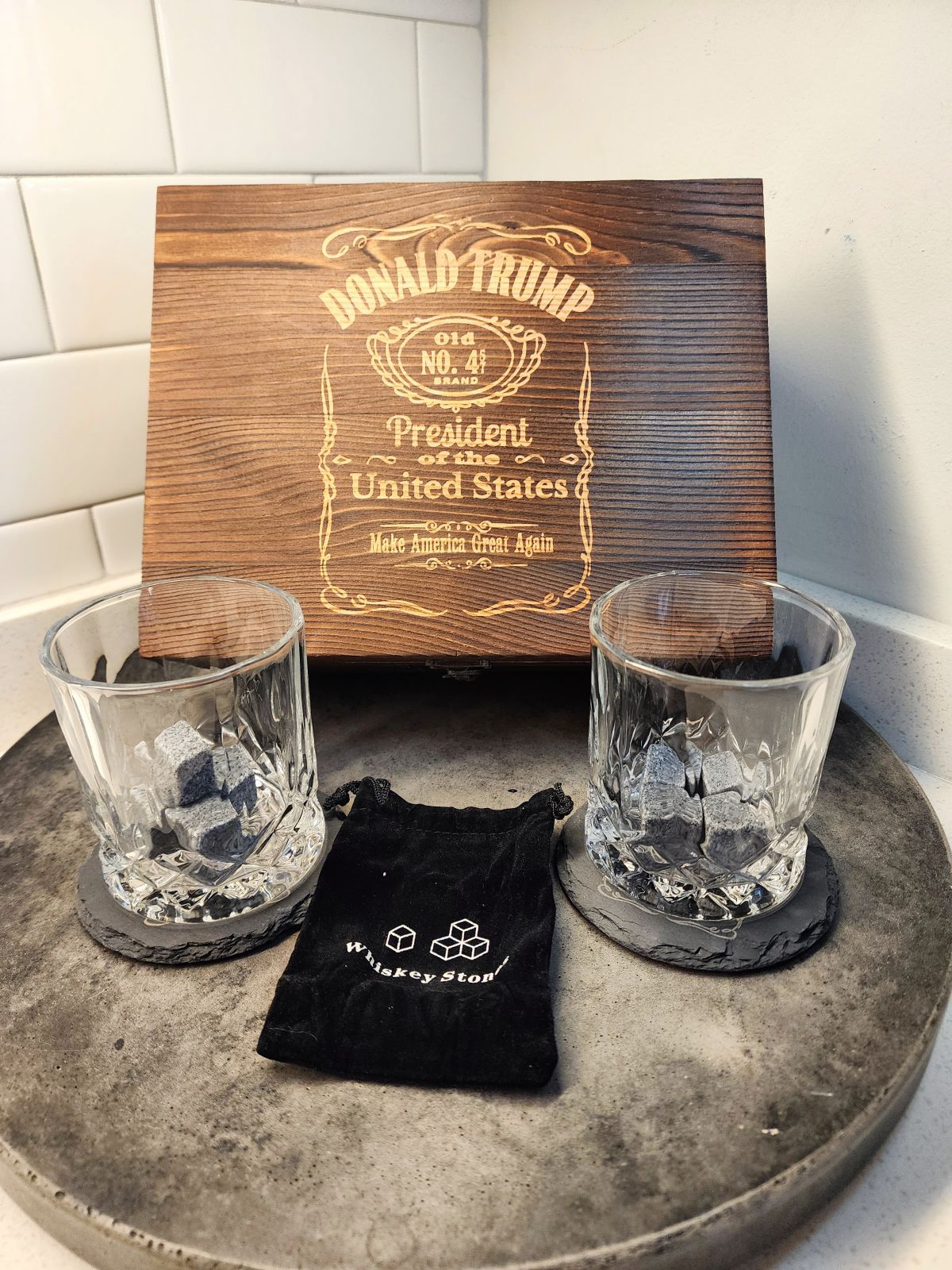 Wellness Hives · Products · Premium Whiskey Jack Daniel's Donald Trump Edition Gift Set · Shopify